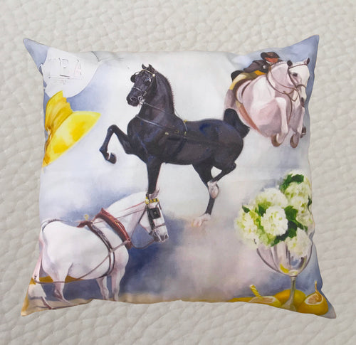 Show Pillow by Janet Crawford