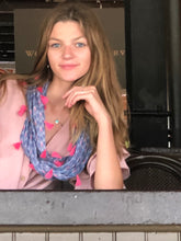 Load image into Gallery viewer, On the Lead Infinity tassel scarf