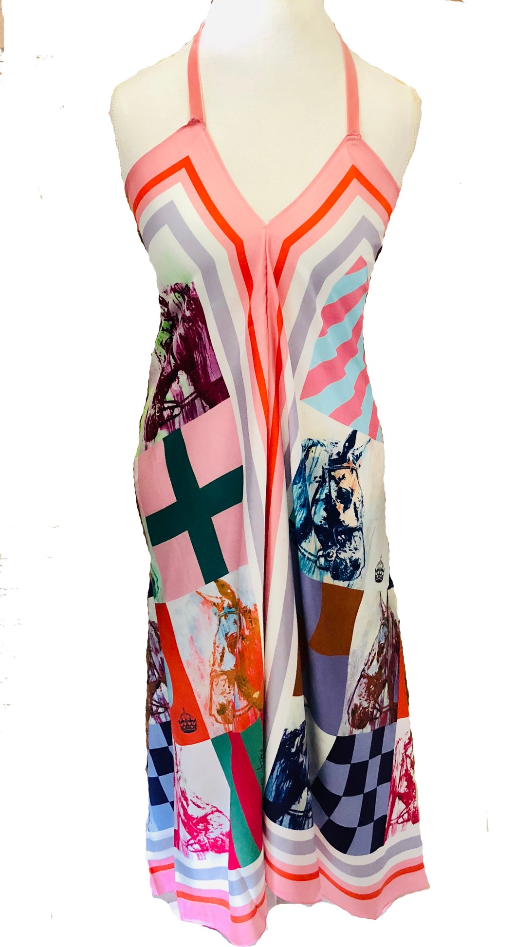 Nautical Scarf Dress