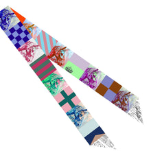 Load image into Gallery viewer, Nautical Flag Yearling Wrap Scarf